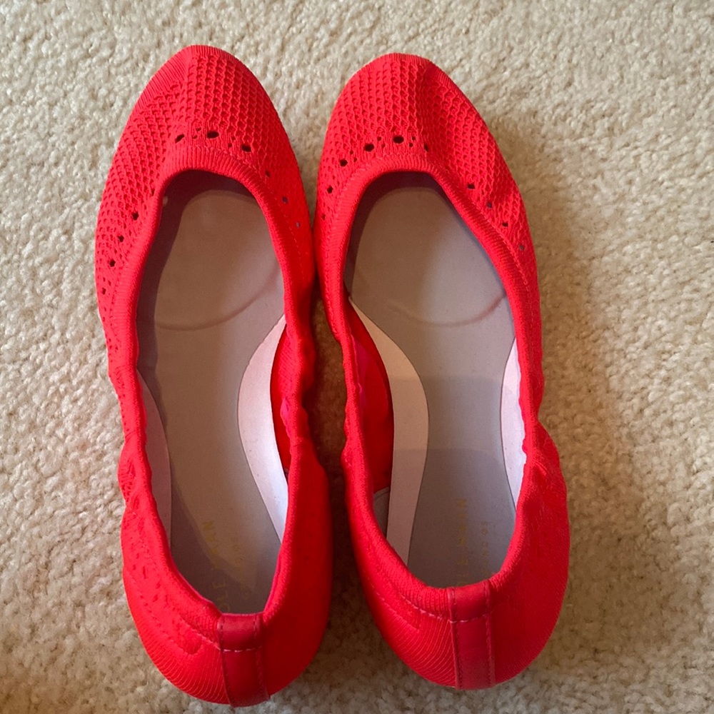 Knitted Cole Haan Neon Pink Ballet Shoes